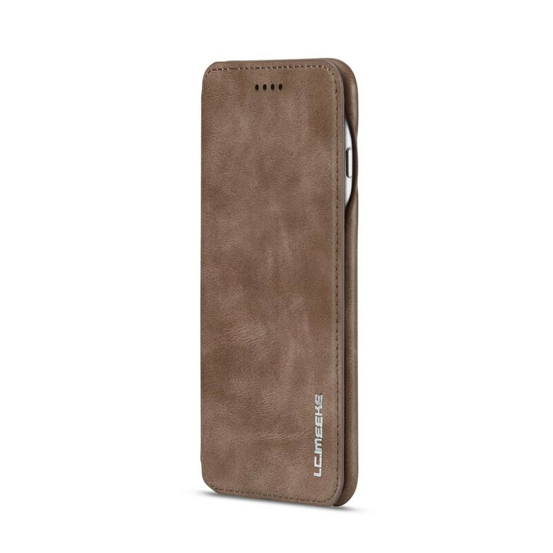 Flip Cover iPhone 6/6S LC.IMEEKE Leder Effect