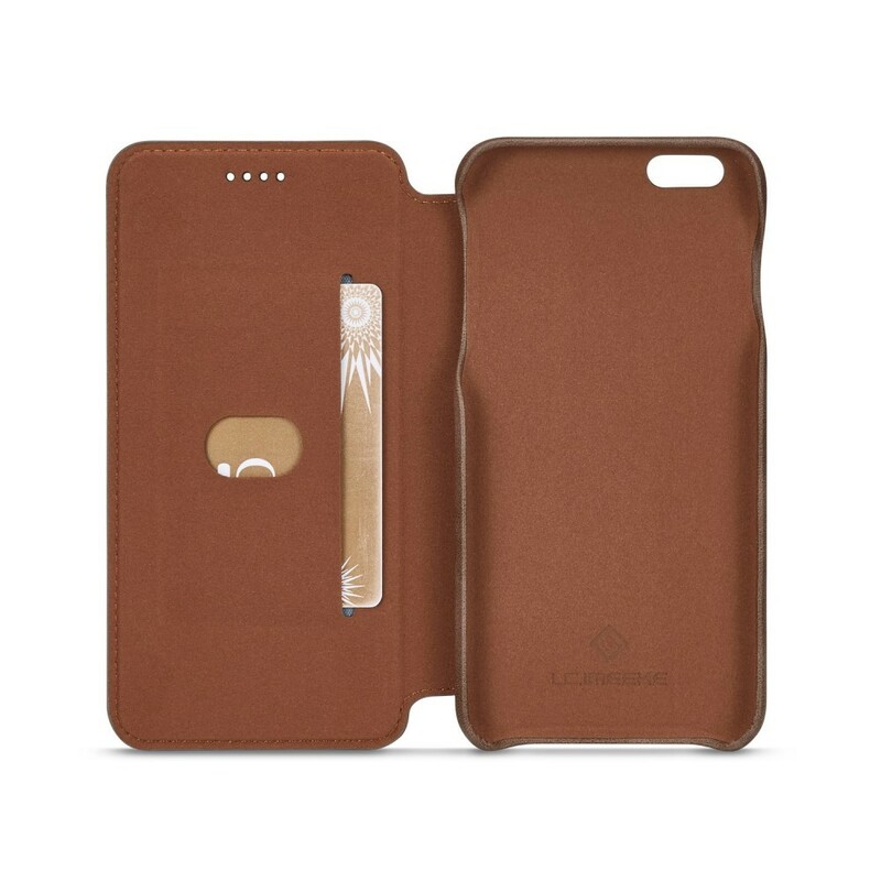 Flip Cover iPhone 6/6S LC.IMEEKE Leder Effect