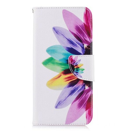 Huawei P Smart aquarel bloem case