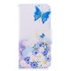Huawei P Smart Case Beschilderde Vlinders en Bloemen