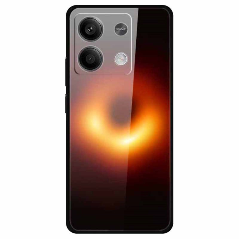 Xiaomi Redmi Note 13 5G Gehard Glas Hoesje Zwart Gat