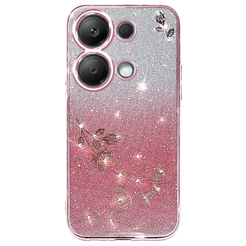 Xiaomi Redmi Note 13 Pro 5G / Poco X6 5G Hoesje Glitter en Bergkristal KADEM