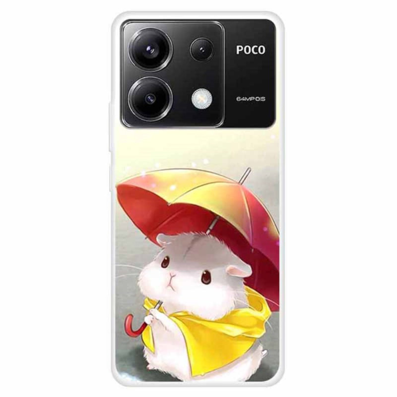 Xiaomi Redmi Note 13 Pro 5G / Poco X6 5G paraplu eekhoorn hoesje