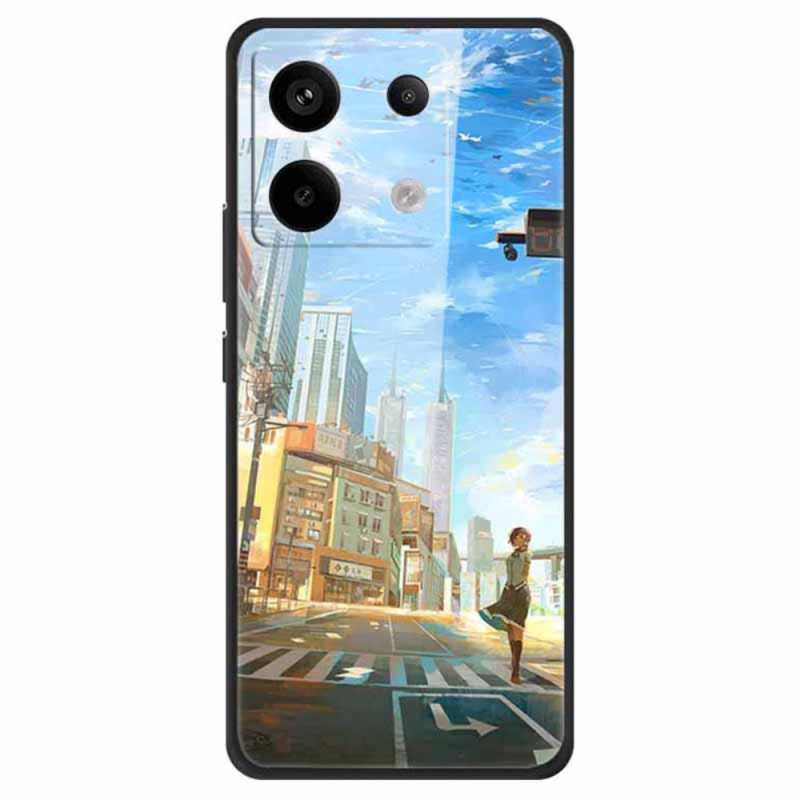 Xiaomi Redmi Note 13 Pro 5G / Poco X6 5G gehard glas Tokyo Dream