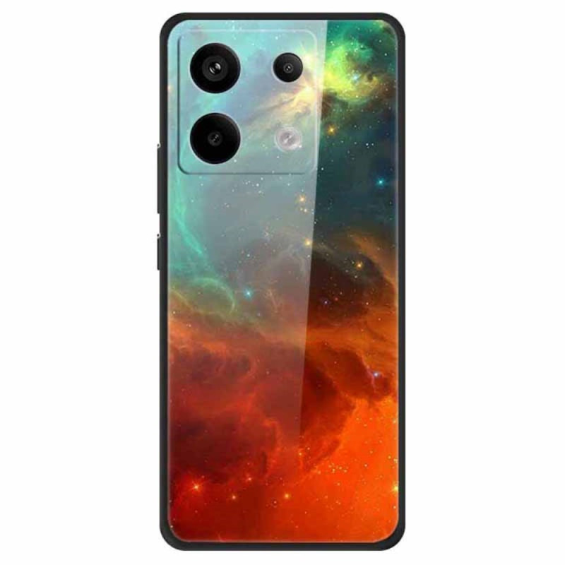 Xiaomi Redmi Note 13 Pro 5G / Poco X6 5G Hoesje Hemel Getemperd Glas