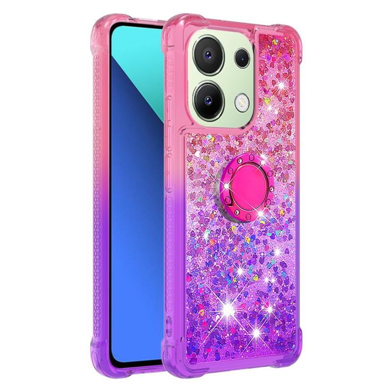 Xiaomi Redmi Note 13 4G Glitter Hoesje Steunring