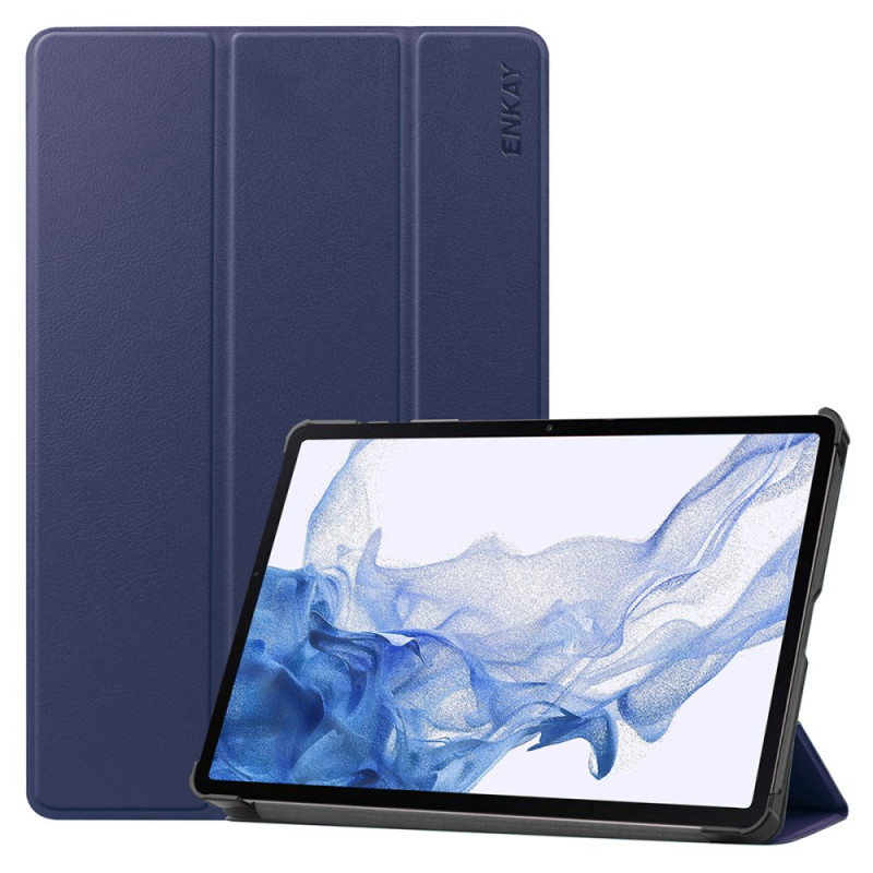 Slimme hoes Samsung Galaxy Tab S8 met drie kleppen ENKAY