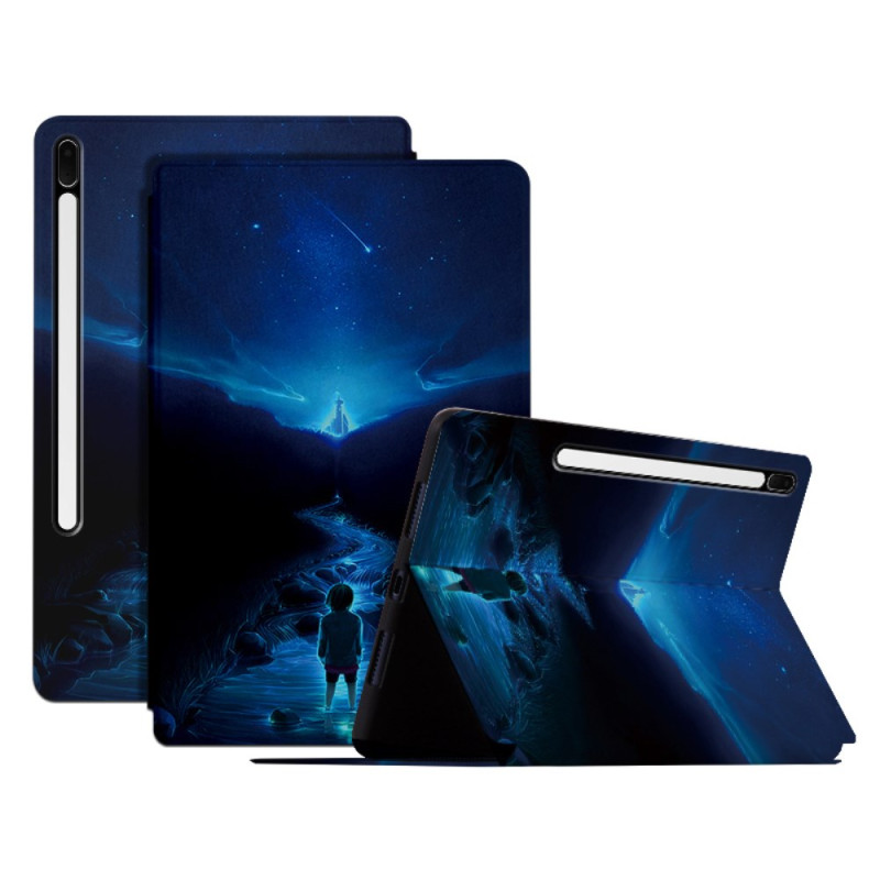 Samsung Galaxy Tab S8 Plus / Tab S7 Plus / S7 FE Rivier hoesje