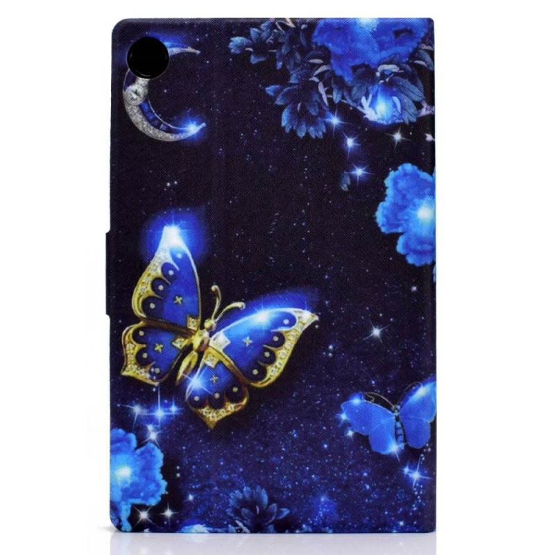 Samsung Galaxy Tab A8 hoesje (2022) / (2021) Nighthawk vlinders