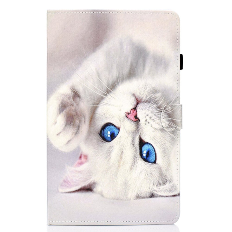 Samsung Galaxy Tab A 8.0 (2019) Hoesje Cat Wit