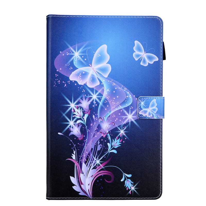 Samsung Galaxy Tab A 10.1 (2019) Hoesje SM-T510/SM-T515 - Bloem vlinder