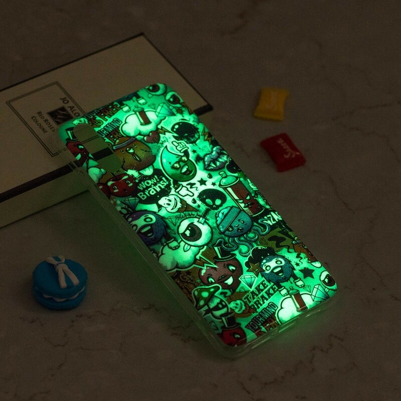 Huawei P20 hoesje fluorescerende waanzin