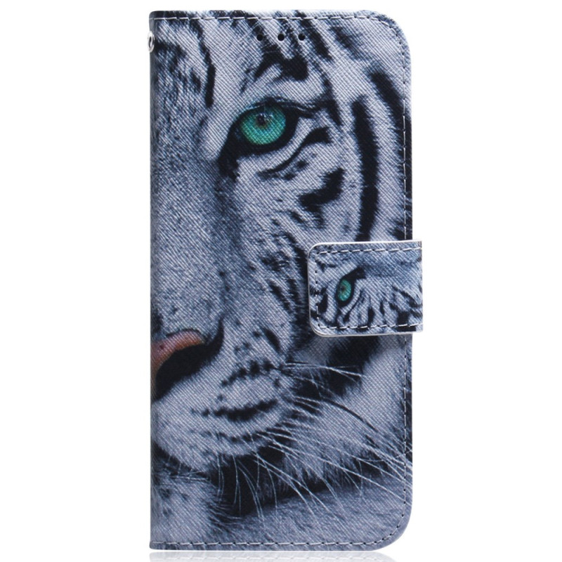 Poco F5 Tijger Hoesje Wit