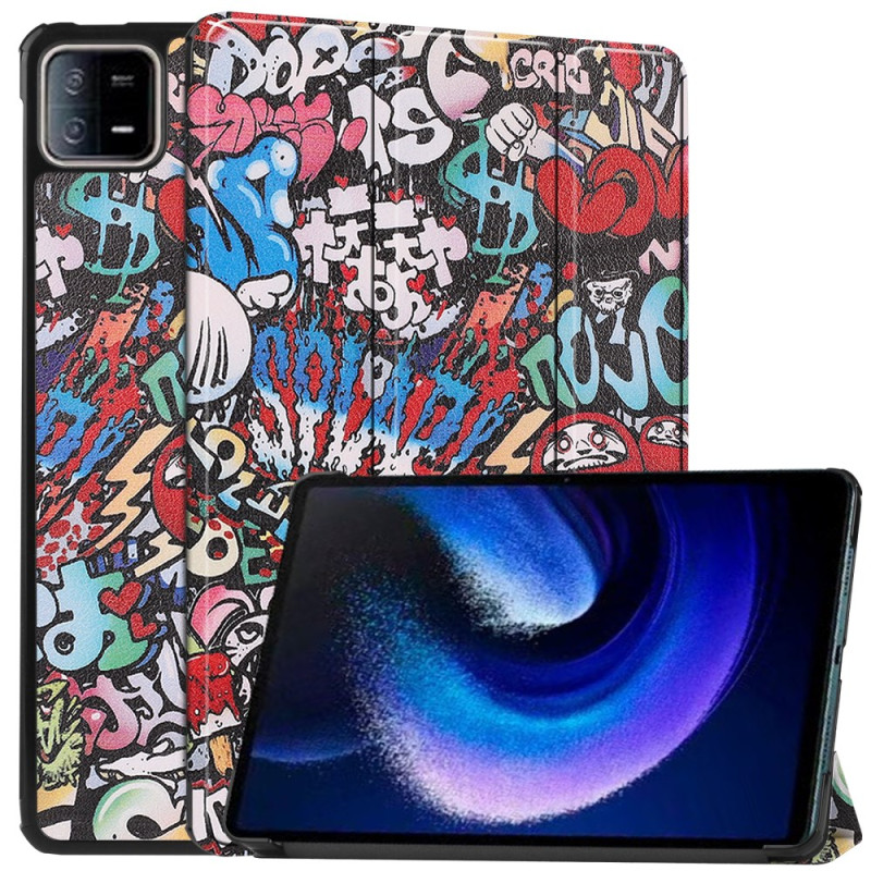 Slim hoesje Xiaomi Pad 6 / Pad 6 Pro Graffiti