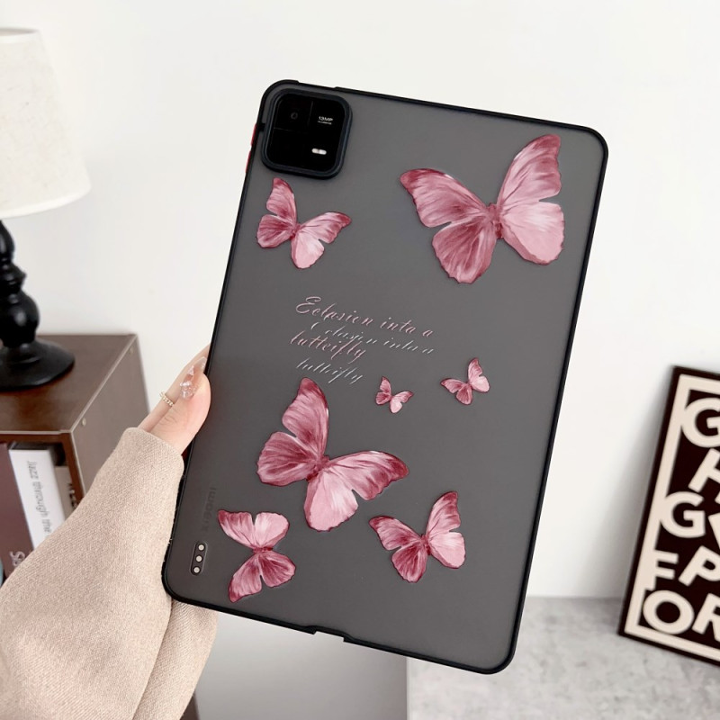 Xiaomi Pad 6 hoesje rode vlinders