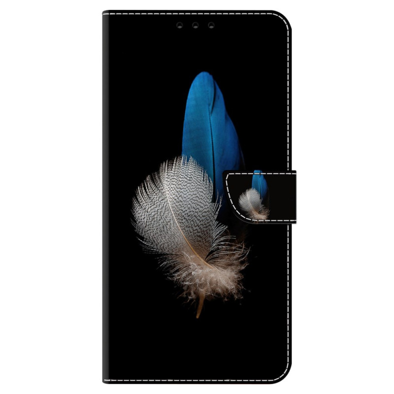 Honor Magic 6 Lite hoesje met twee veren