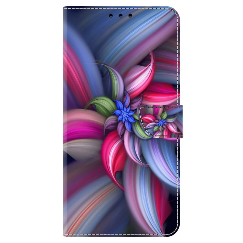 Honor Magic 6 Lite hoesje Gekleurde bloemen