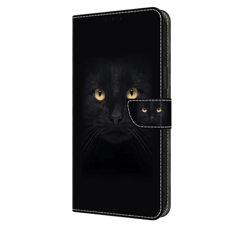 Honor Magic 6 Lite Hoesje Cat Zwart