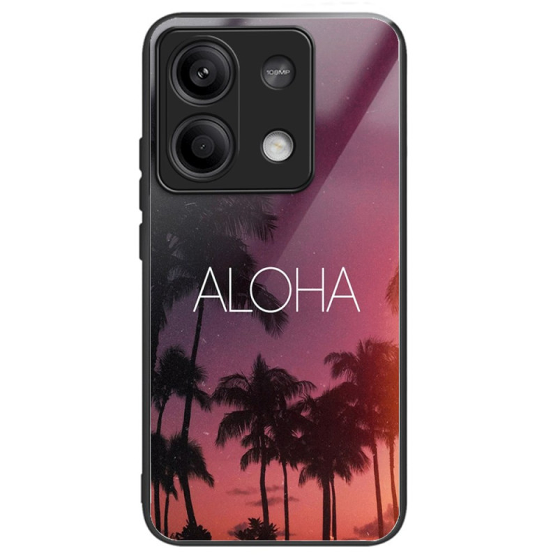 Xiaomi Redmi Note 13 5G Geval Aloha van gehard glas