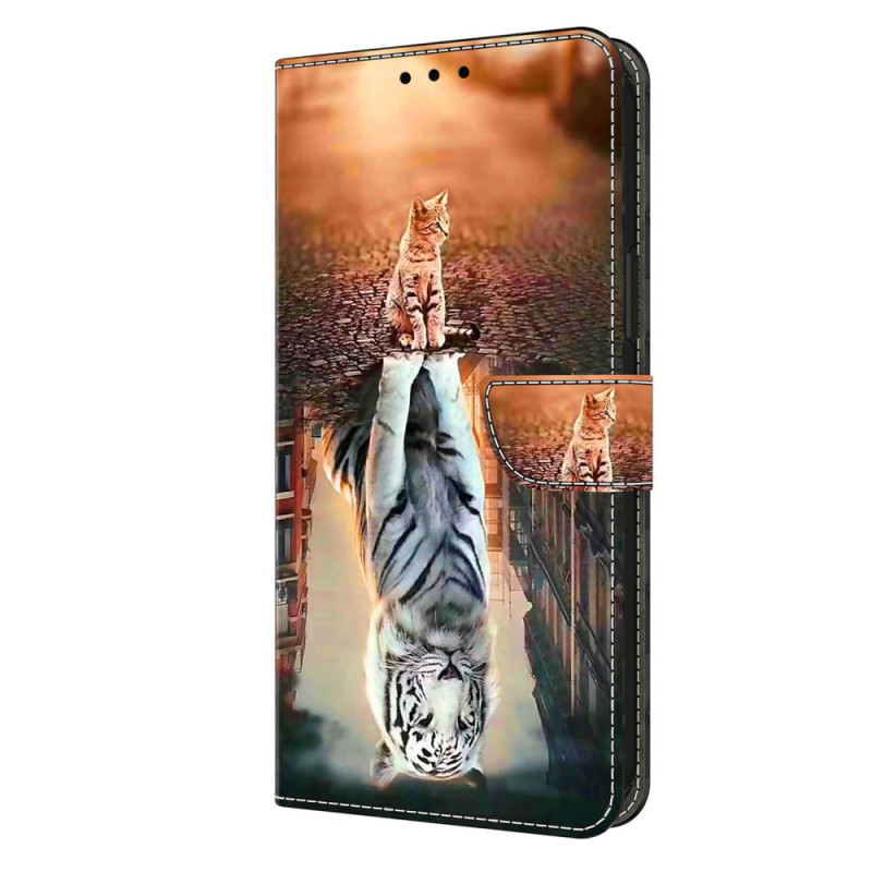 Xiaomi Redmi Note 13 5G hoesje met 3D-kitten droomontwerp