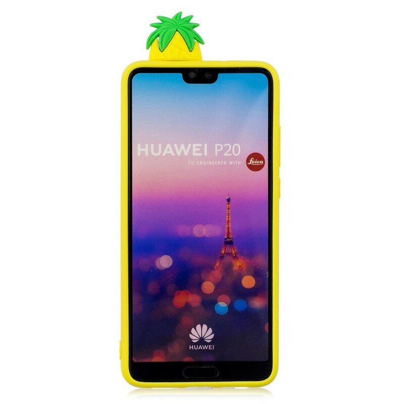 Huawei P20 3D Case Ananas