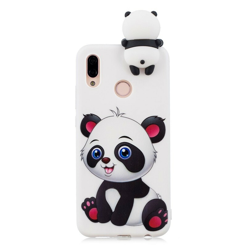 Huawei P20 3D Schattige Panda Hoesje