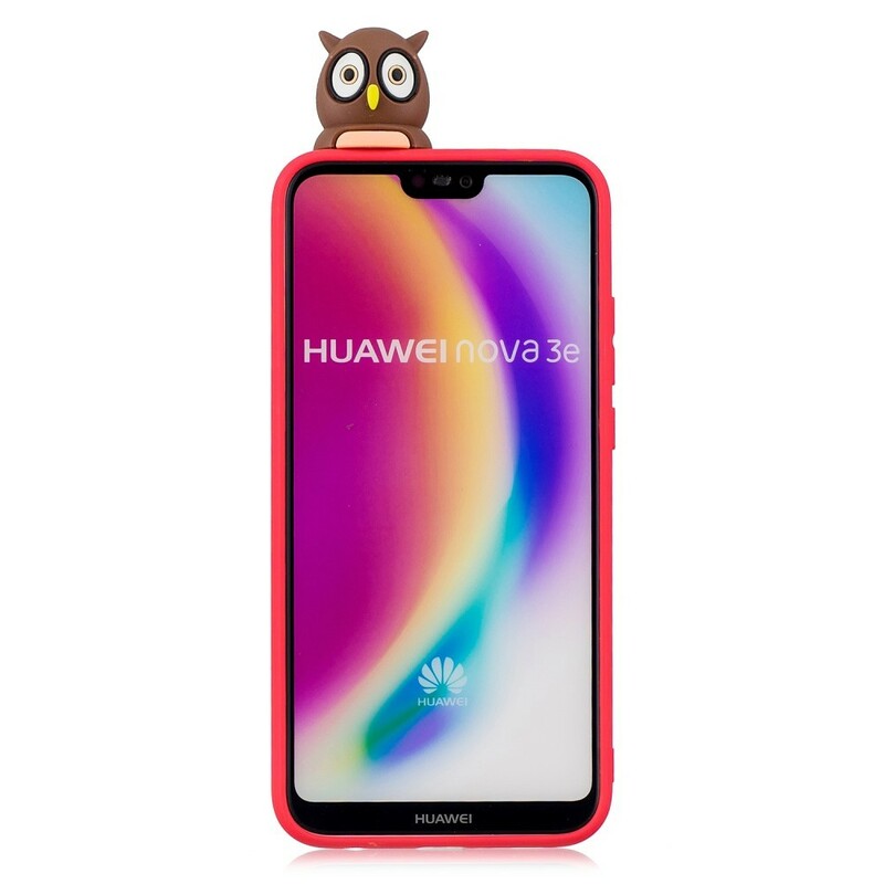 Huawei P20 3D Hoesje Miss Uil