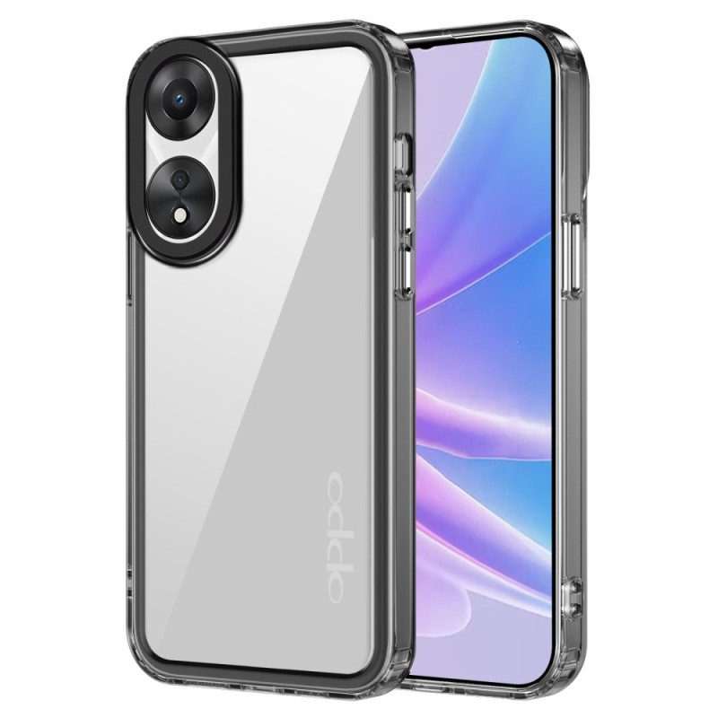 Oppo A58 4G Hoesje Metalen Stijl Randen