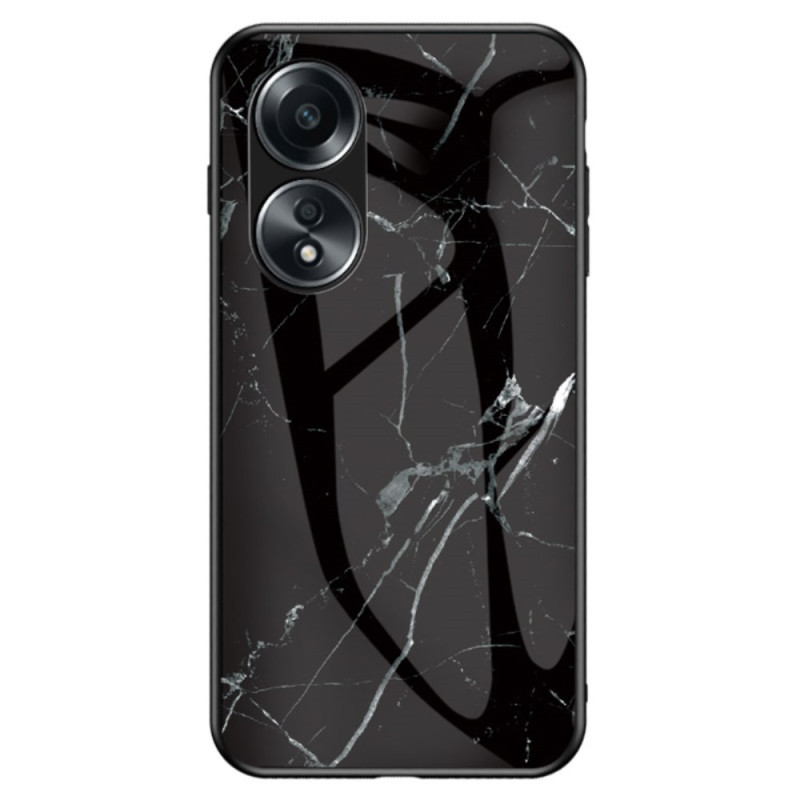 Hoesje Oppo A58 4G Gehard Glas Patroon mMrbré