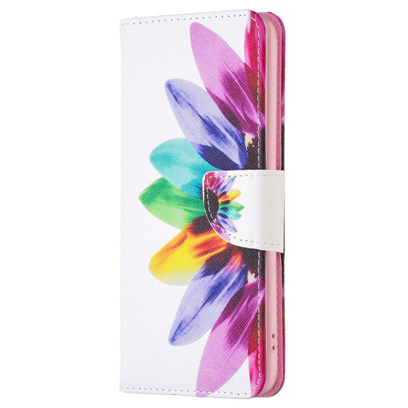 Oppo A38 Aquarel Bloemen Hoesje