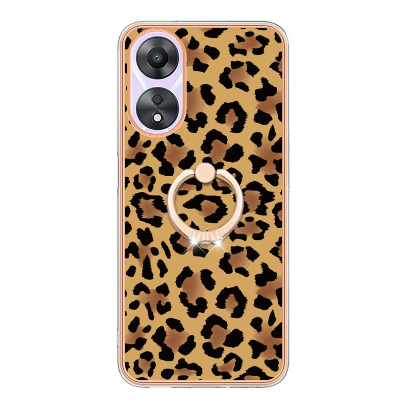 Oppo A78 5G Case Leopard Ring Ondersteuning