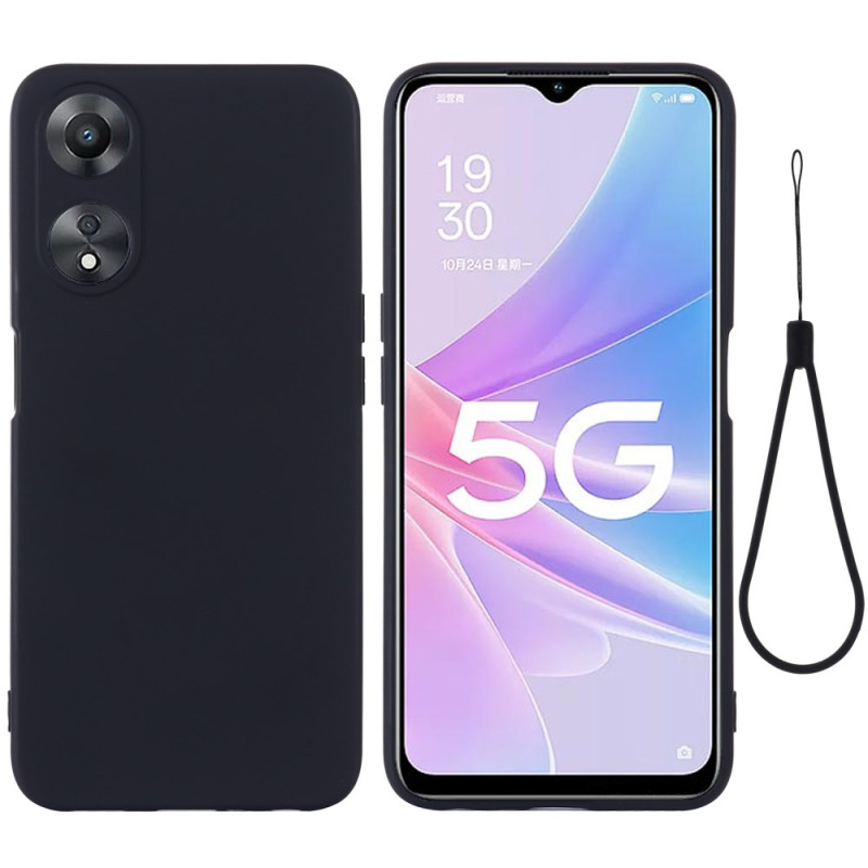 Oppo A78 5G Silicone Sleutelkoord Hoesje