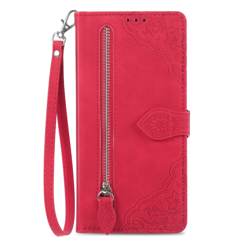 Oppo A17 / A17k Suede Effect Kant Strap Hoesje