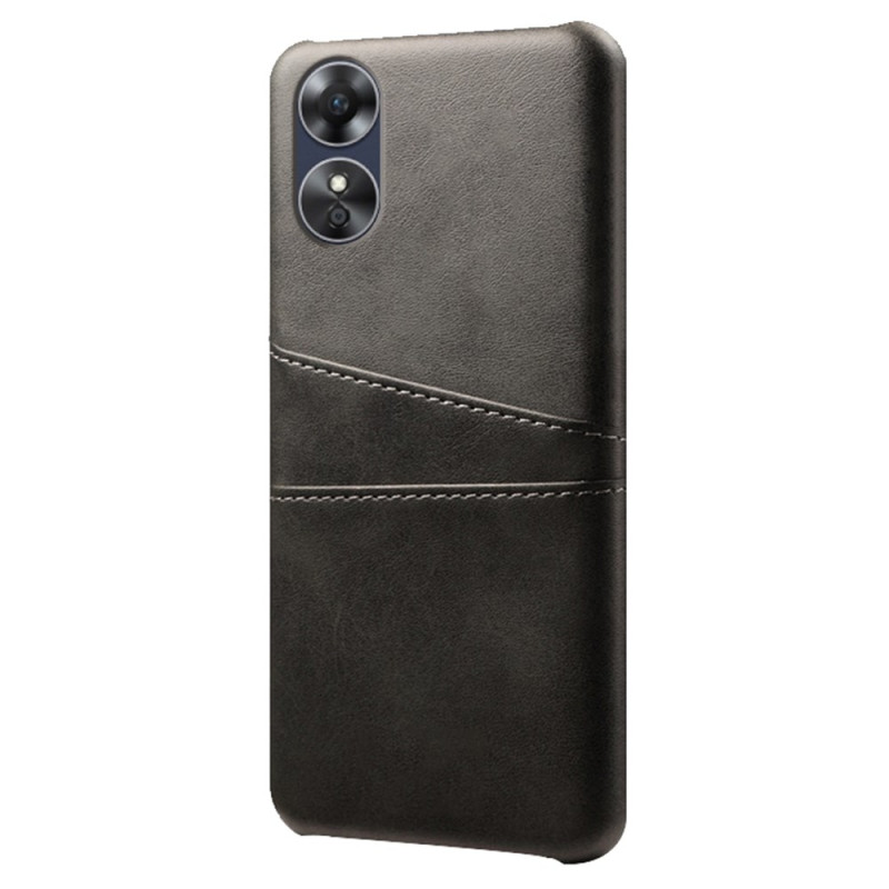 Oppo A17 / A17k Leder-effect hoesje Kaart etui