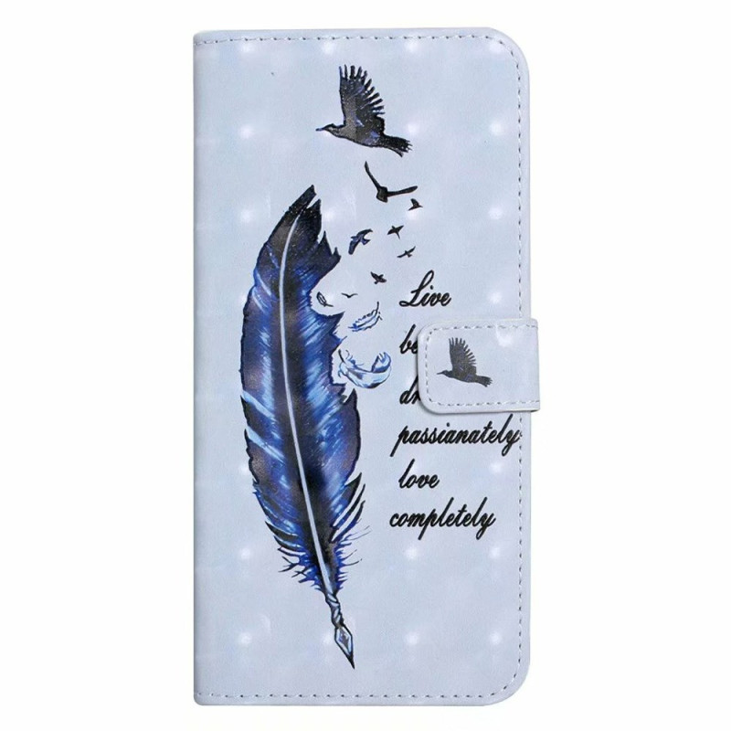 Hoesje Oppo A77 5G / A57 5G Feather Blue