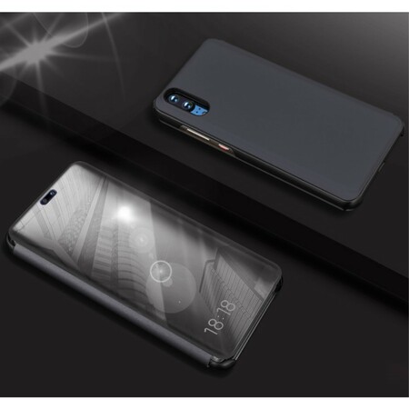 Bekijk Cover Huawei P20 Pro Spiegel en Simiii Leer