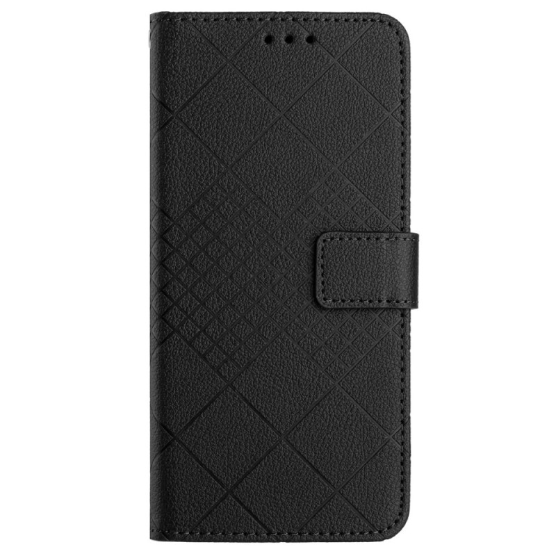 Hoesje Oppo A60 Lychee Textuur Diamantpatroon