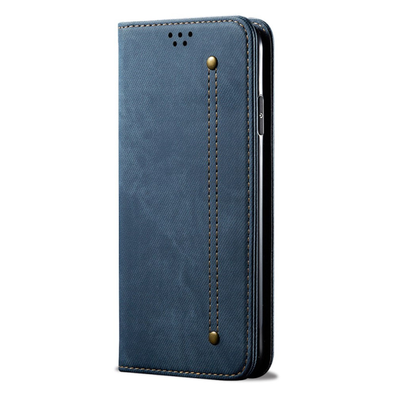 Flip cover Oppo Reno 10 Pro Jeans Stof