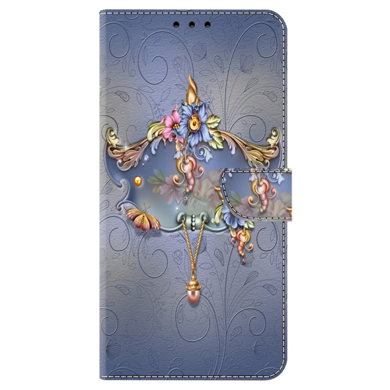Honor Magic 6 Lite / X9b Gesneden Bloemen Case