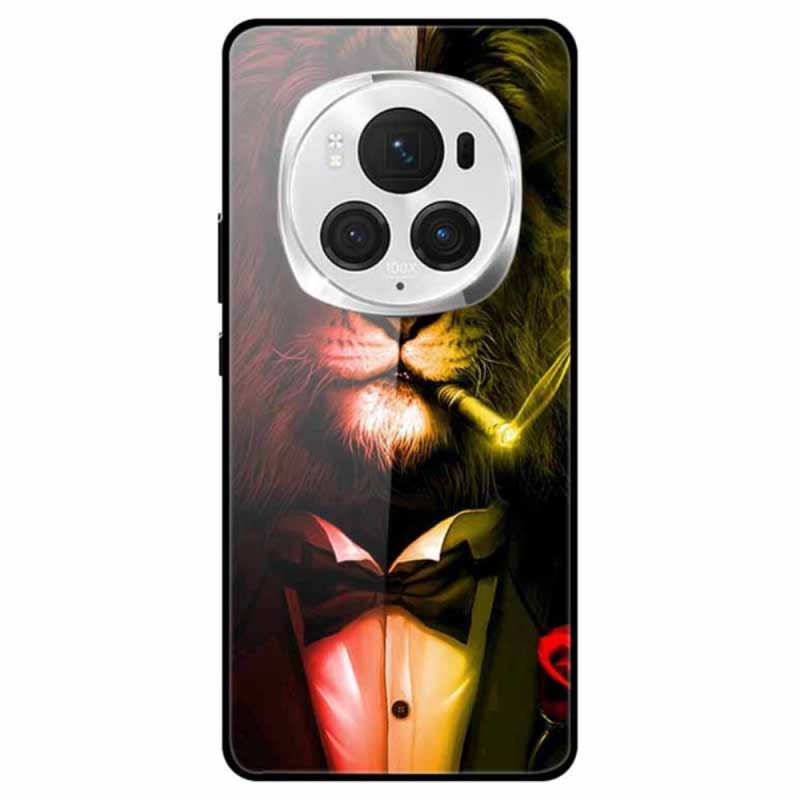 Honor Magic 6 Pro Lion Geval van gehard glas