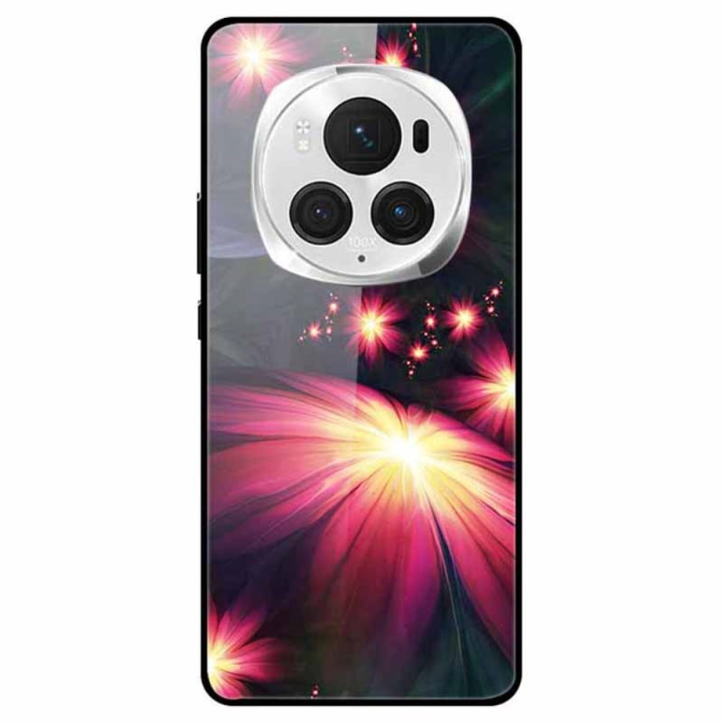 Honor Magic 6 Pro Gehard Glazen Hoesje Prachtige Bloemen