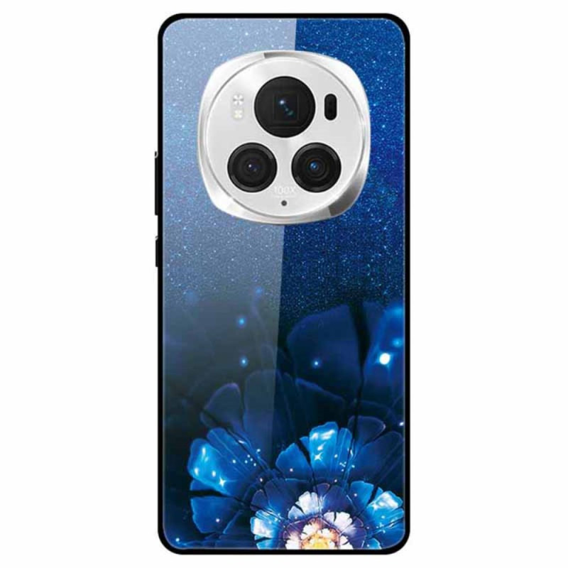 Honor Magic 6 Pro Geval met gehard glas blauw hoorn