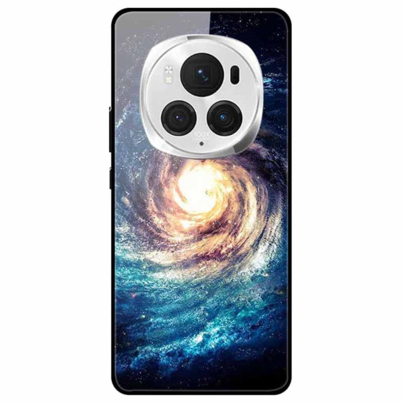 Honor Magic 6 Pro Kosmisch Gehard Glas Hoesje