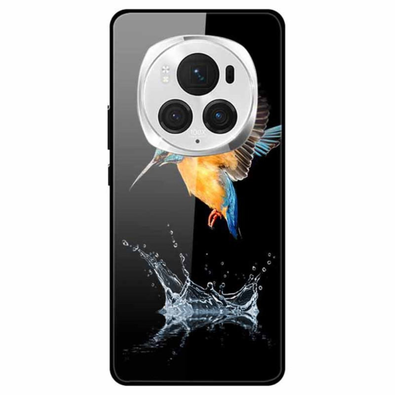 Honor Magic 6 Pro Gehard Glas Cover Gekroonde Vogel