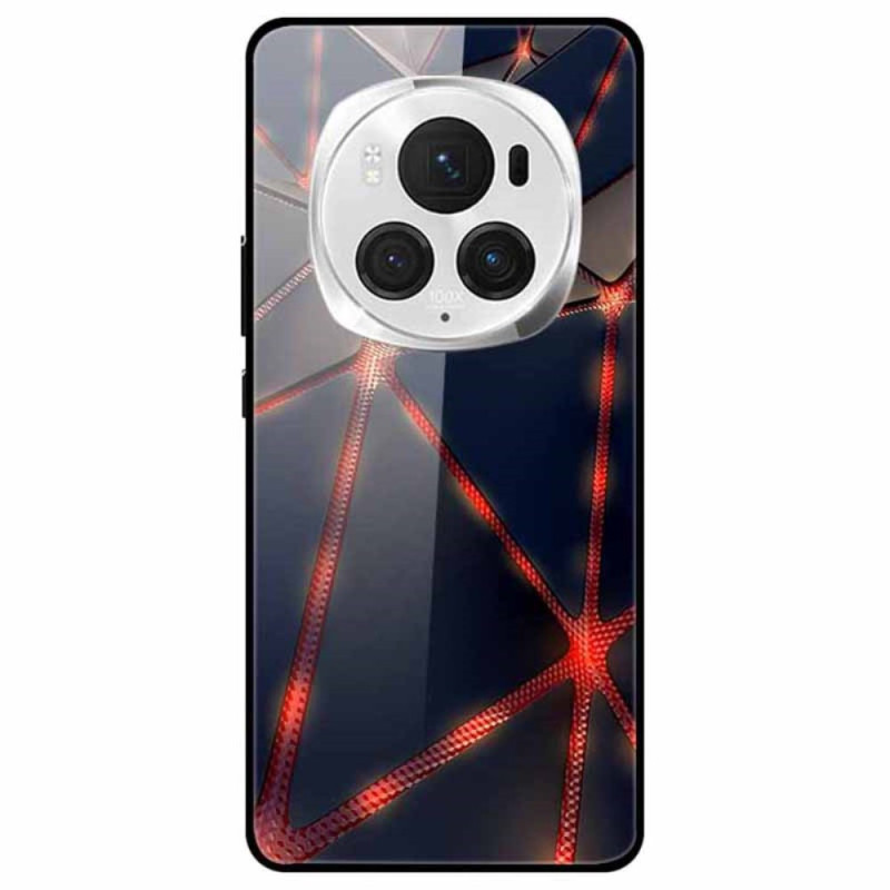 Honor Magic 6 Pro Hoesje Lasergehard Glas Rood