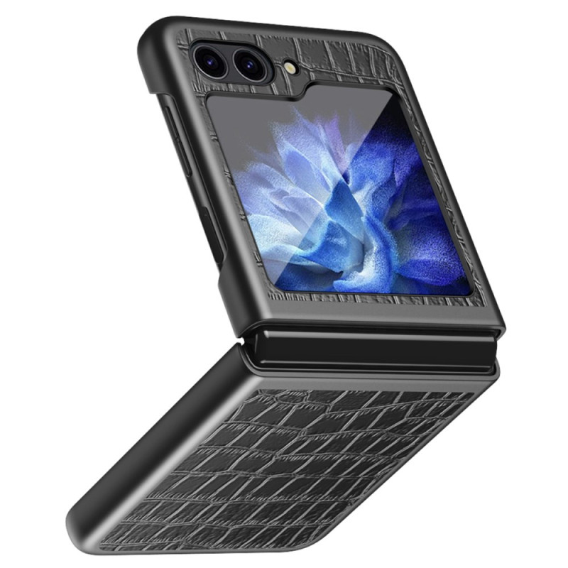 Samsung Galaxy Z Flip 6 hoesje met krokodillenstructuur