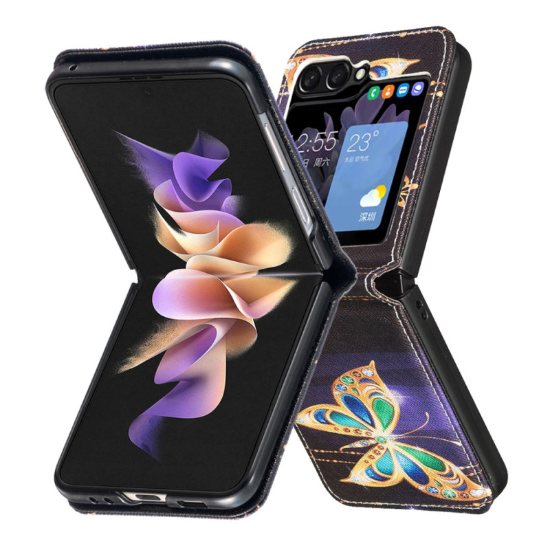 Samsung Galaxy Z Flip 6 Vlinder Jewel hoesje