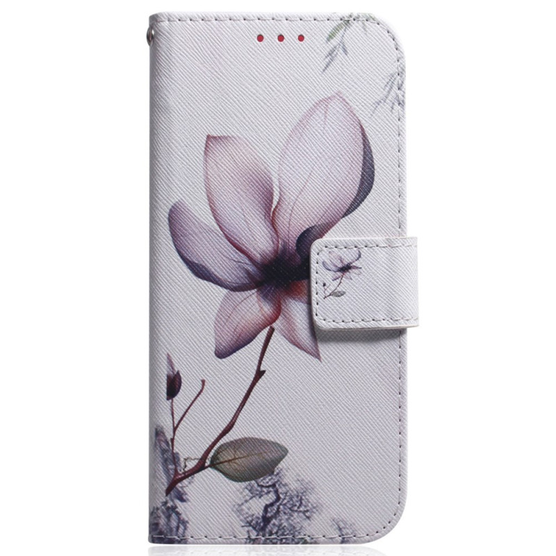 Sony Xperia 10 VI hoesje met roze bloem