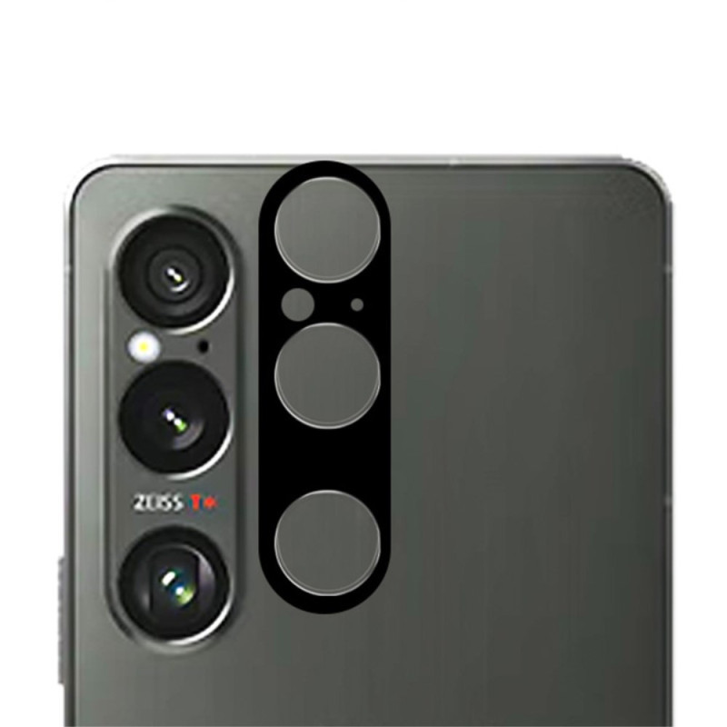 Beschermlens van gehard glas voor Sony Xperia 1 VI (zwarte versie)