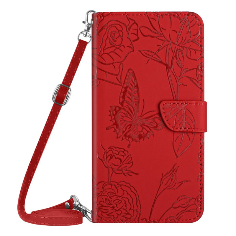 Honor 200 Vlinderprint Etui met Schouderriem